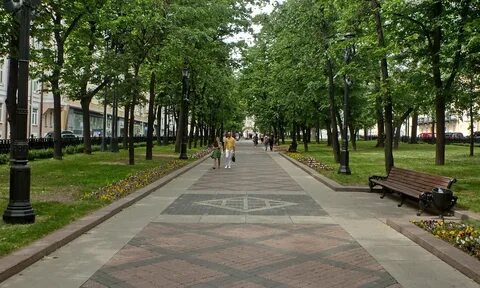Красивые бульвары москвы