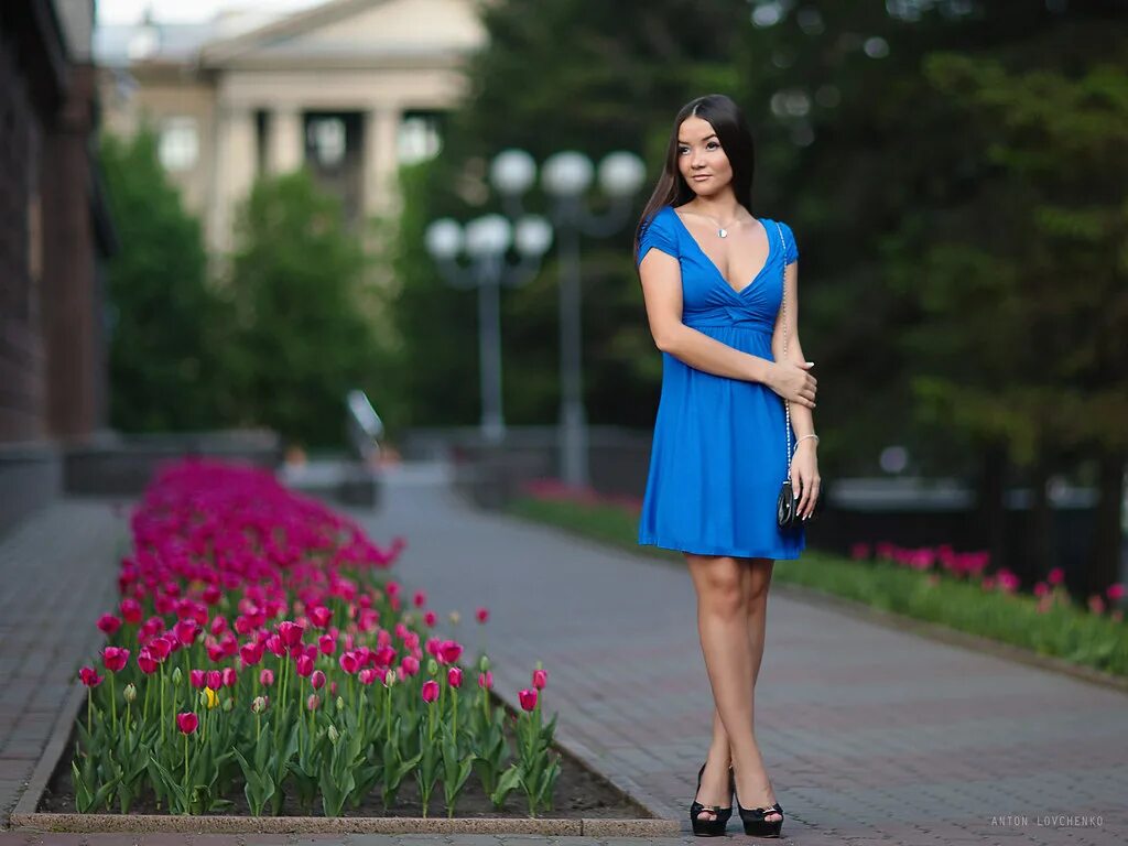 Городское девушке платья фото в городе Pin by Сергей Новожилов on Портрет Slip dress, Fashion, Dress