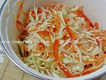 Капуста морковь перец яблочный уксус