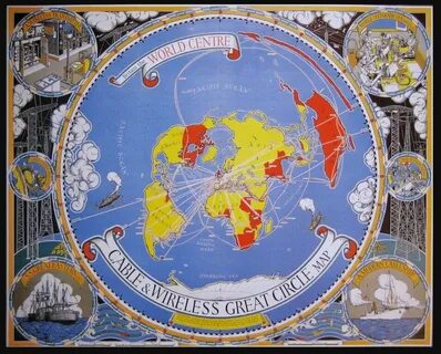 Карта глиссона плоская