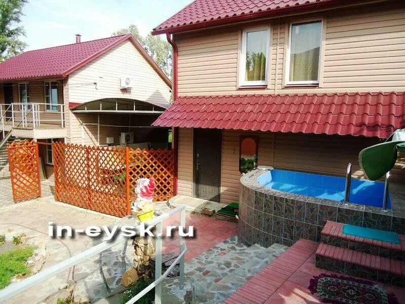 снять дом с бассейном в ейске