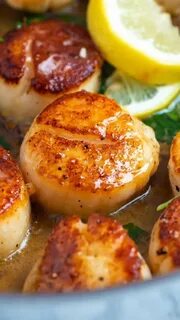 Вкусные морские гребешки