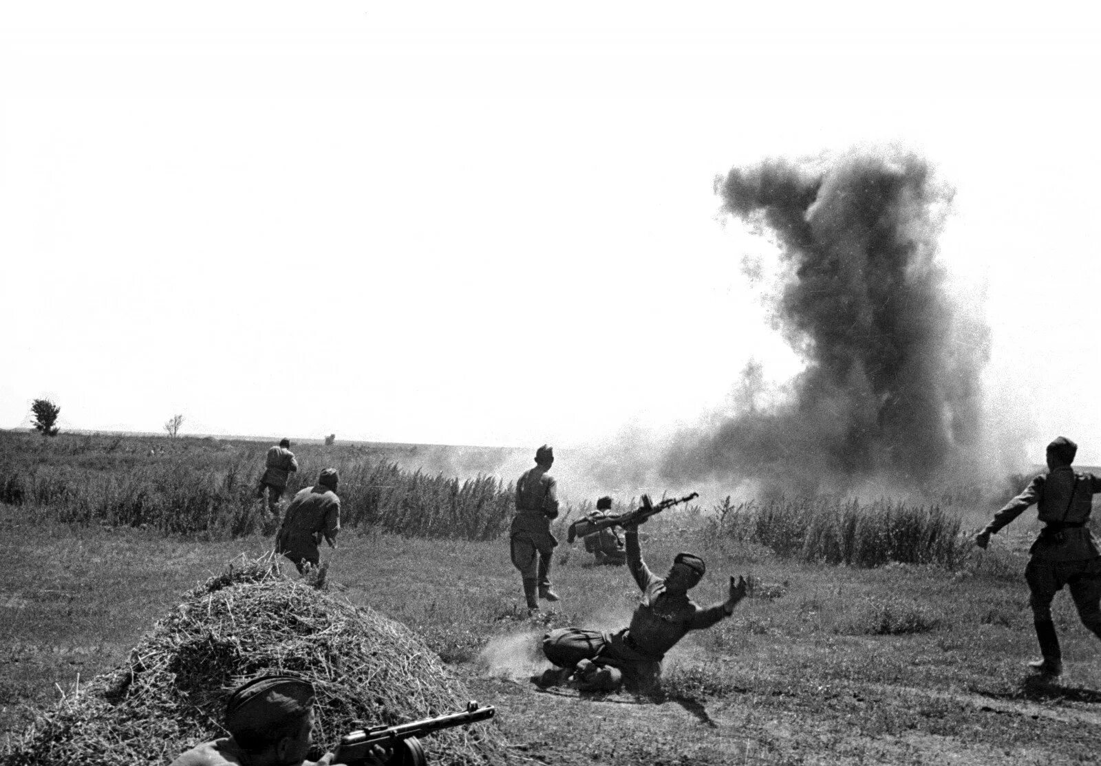 Поле боя Сталинградская битва. Военная битва 1942