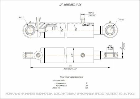 Гидроцилиндры 56 80