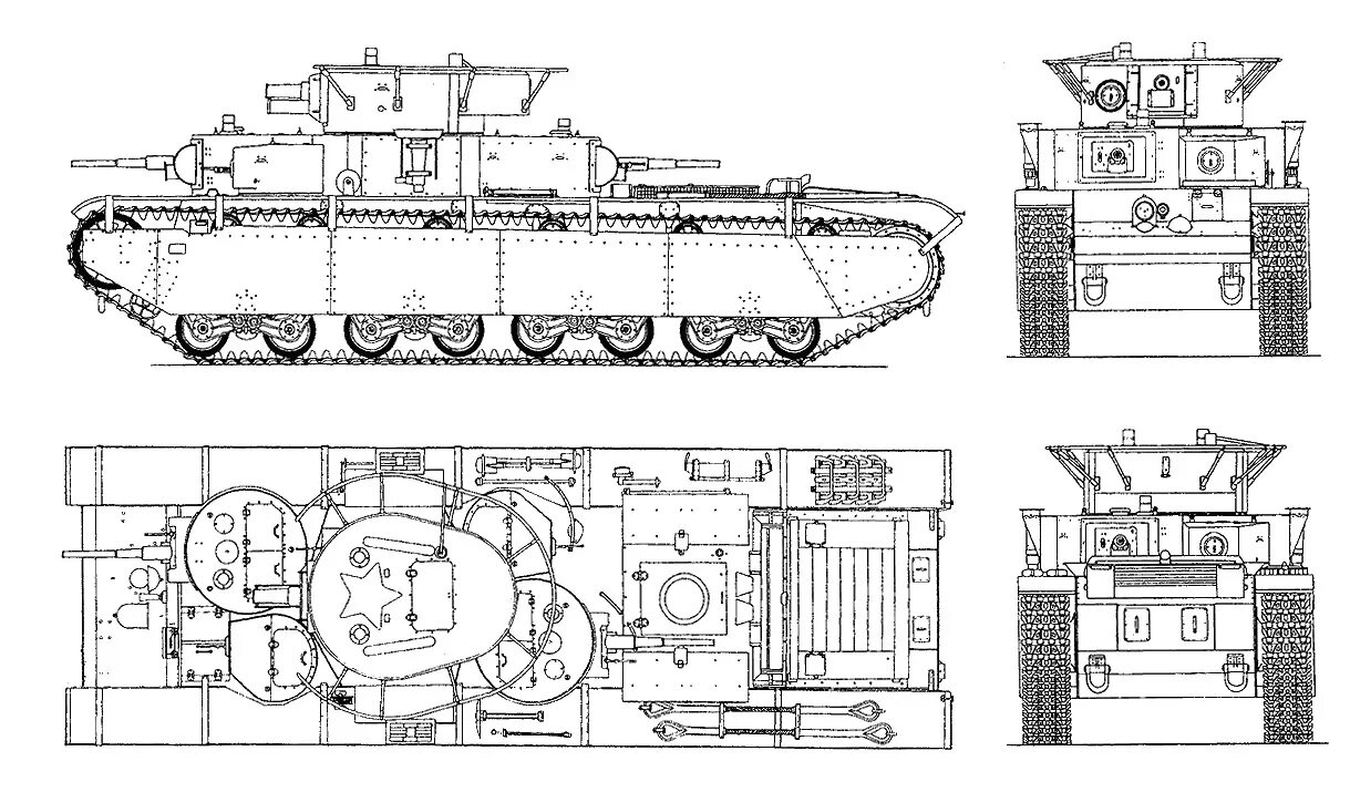 Чертеж т. Т-35 чертеж. Танк т 35 сбоку. Т-35 танк чертежи. Т-35 танк сзади.