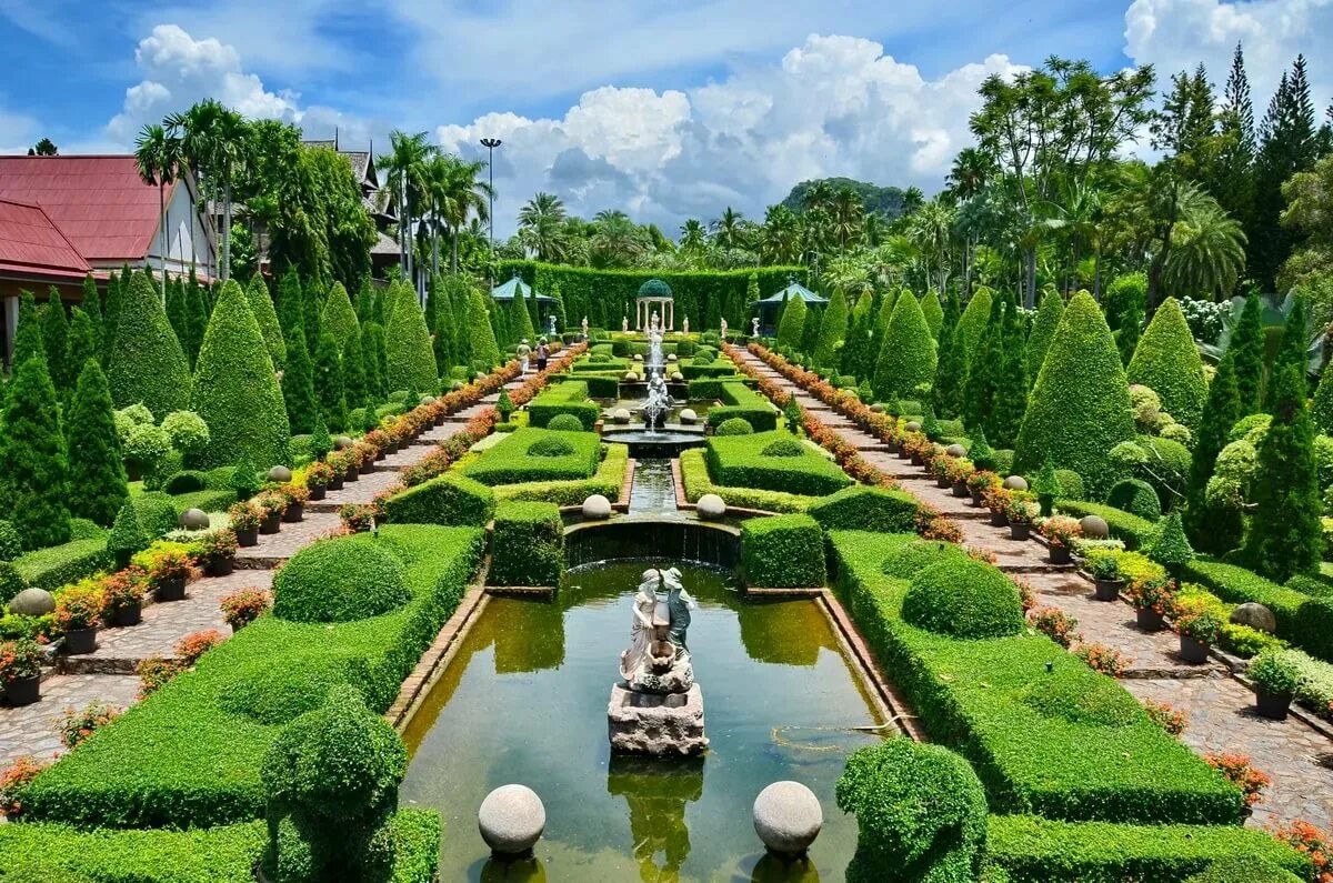 Таиланд Ботанический сад Нонг Нуч. Парк Нонг Нуч в Паттайе. Сад Нонг Нуч в Паттайе. Парк в Тайланде Нонг Луч.