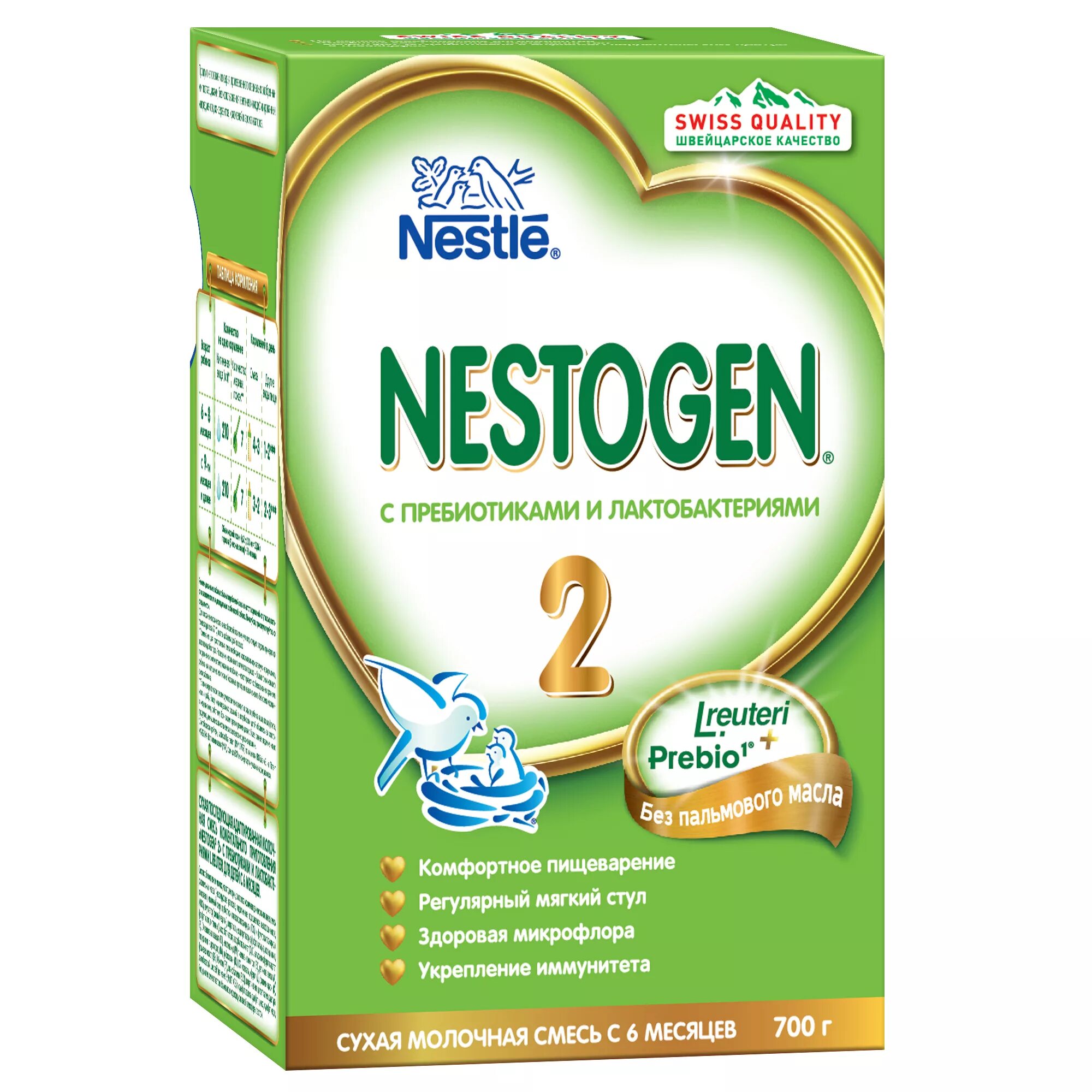 Нестожен по месяцам таблица Купить Смесь Nestogen (Nestlé) 3 (с 12 месяцев) 700 г в интернет магазине Zibero