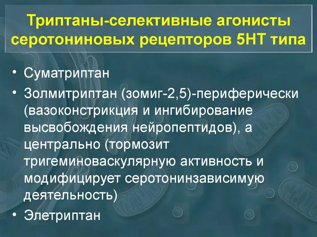 Триптаны это