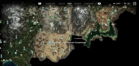 Длинношеи в horizon forbidden west