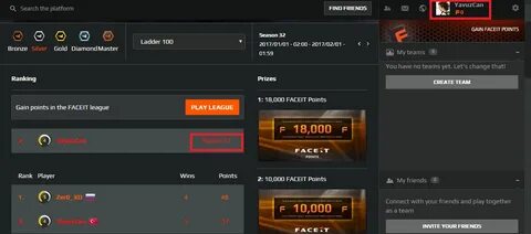 Faceit приходит код