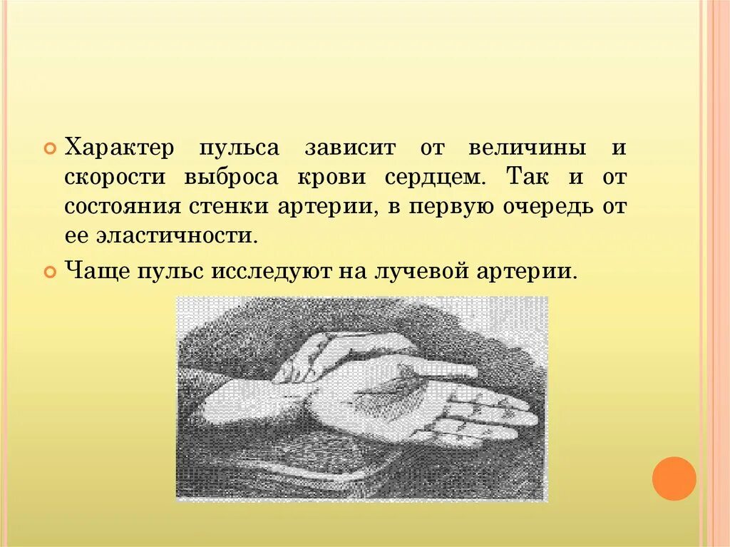 Характер артериального пульса зависит. От чего зависит характер пульса. Характер пульса зависит от:характер пульса зависит от. От чего пульс. Сильное наполнение пульса