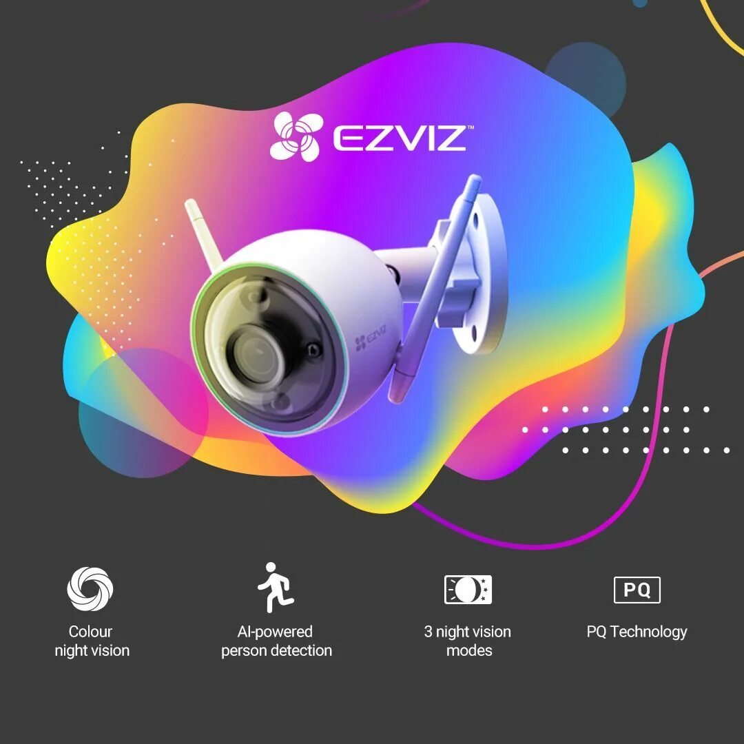 EZVIZ c3n. EZVIZ Color Night Vision. Hikvision EZVIZ c3n Camera. Камера с3n EZVIZ звук. Ezviz настройка камеры