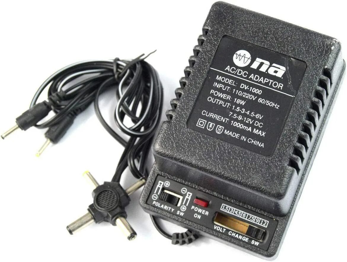 AC DC Adapter 6v 1000ma. Adapter Universal AC DC 12v ... AC DC адаптер 6v 1.5a. Блок питания, 1.5-12в, 1000ma. Адаптер 6 4