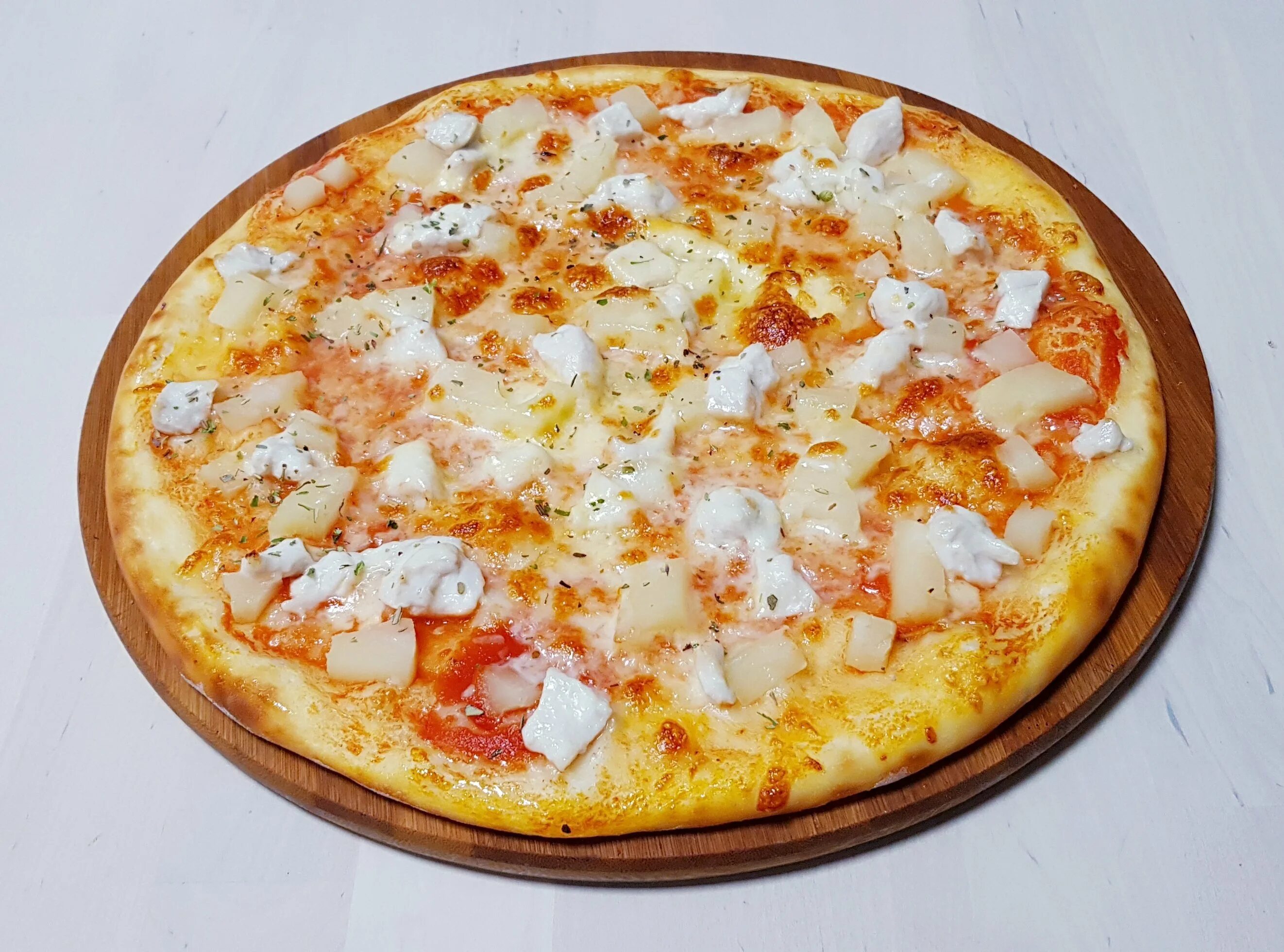 Рецепт пиццы с курицей