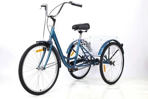 трехколесный велосипед на открытом воздухе велосипед трицикл для шоппинга т...