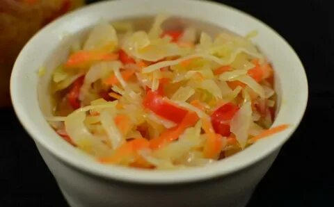 Капуста провансаль быстрого с уксусом