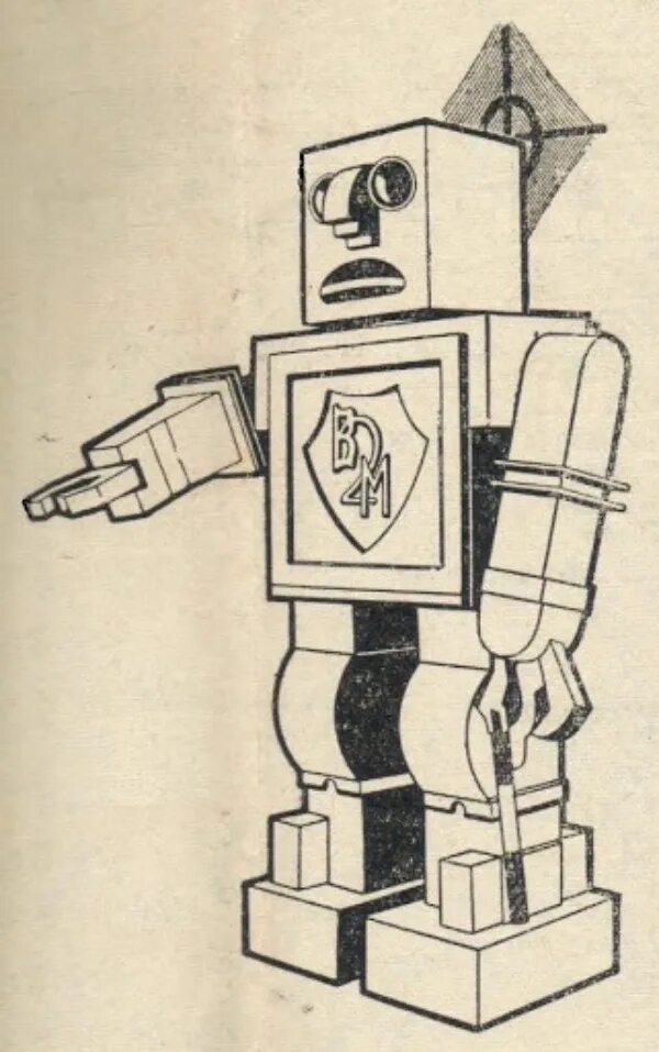 Советский робот андроид 2 м. 1937 Робот Вадима Мацкевича. Первые прототипы роботов
