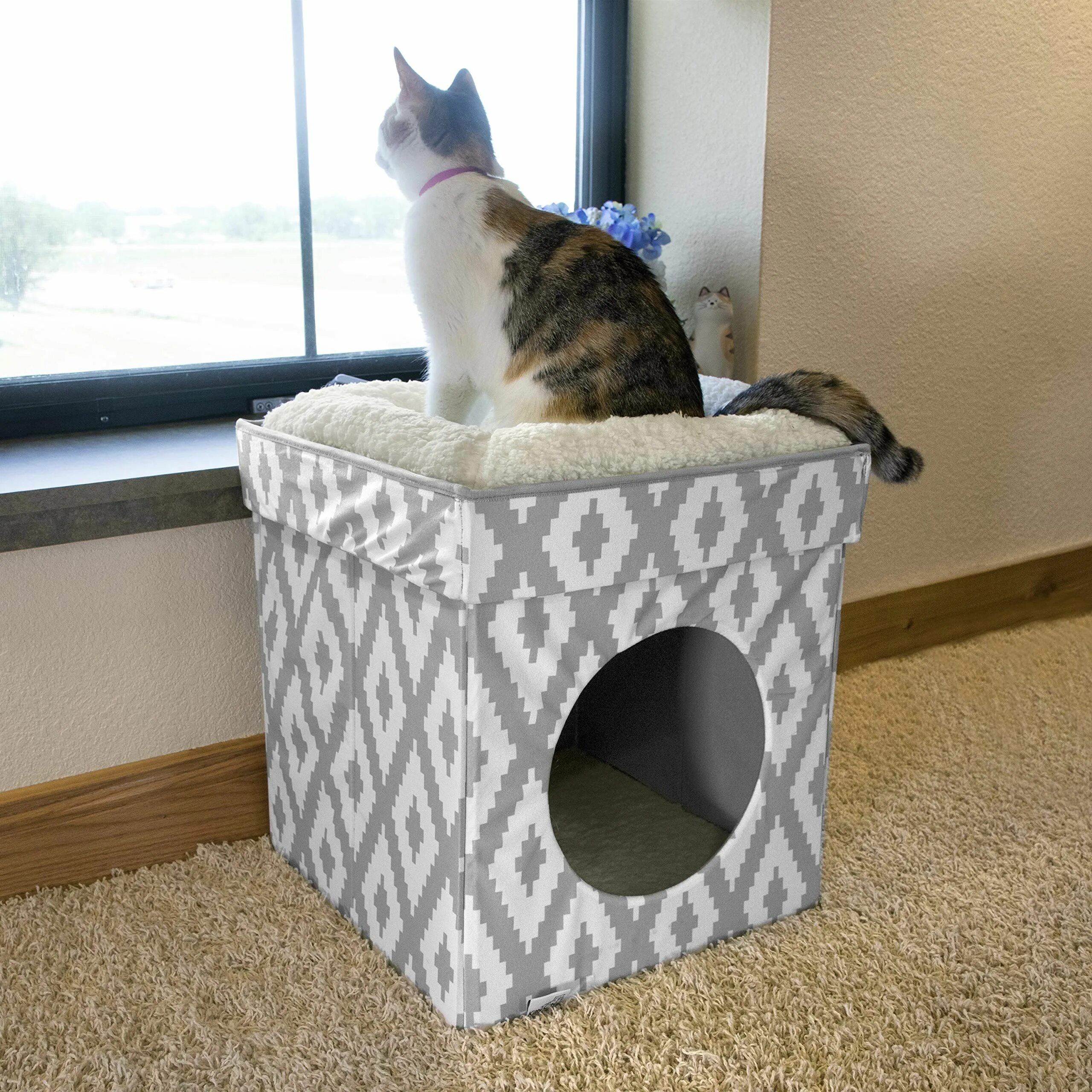 Домик куб для кошки. Cat House Cube. Kitty City. Kitty City для кошек.