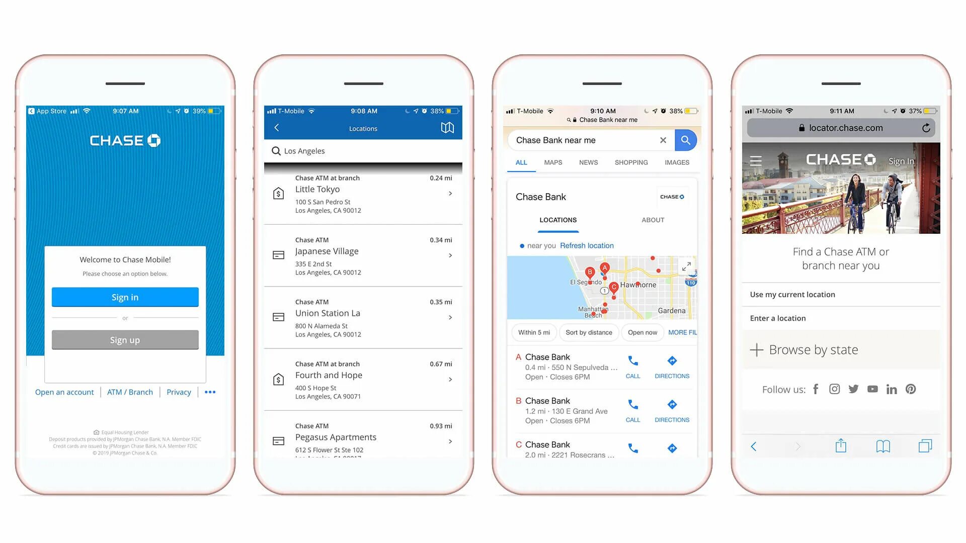 Where is the nearest bank. Chase bank приложение deposit. bank location. chase branch. daily banking.