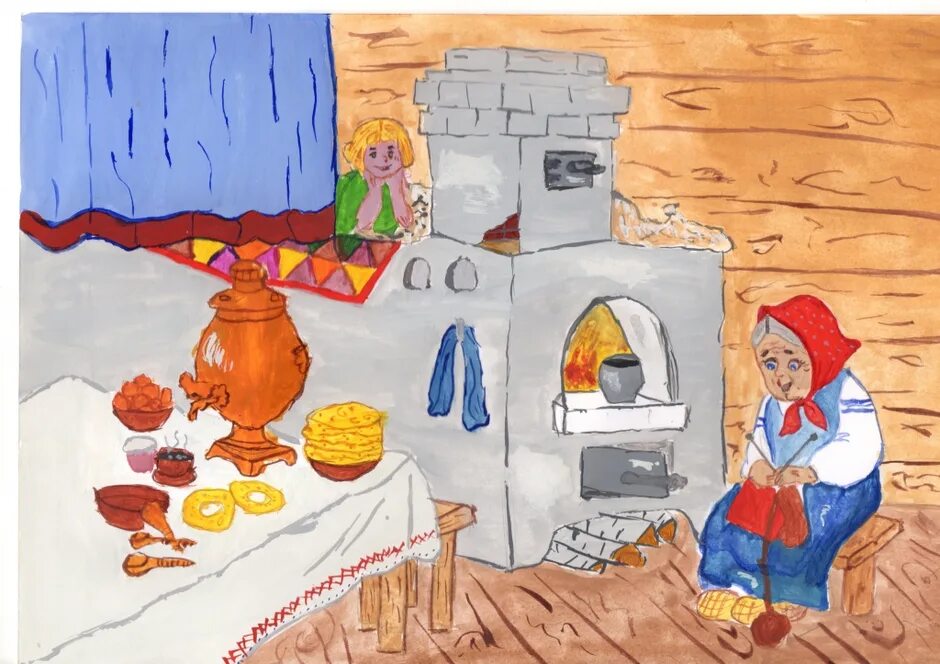 Стихотворение бабушкины сказки. Стихи сергея есенина бабушкины сказки. Сказка бабушкины сказки. Печь рисунок. Бабушкины сказки есенина.