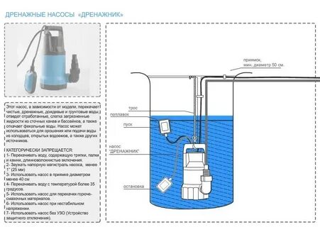 Можно ли перекачивать воду