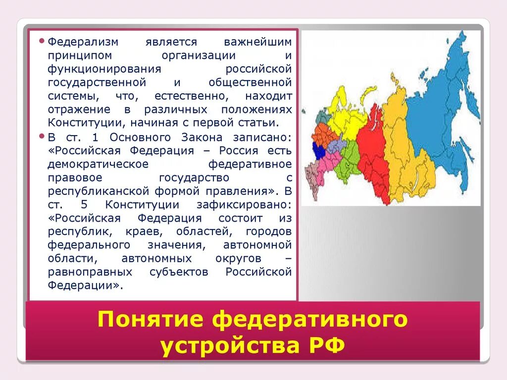 Федеративное устройство существует в странах