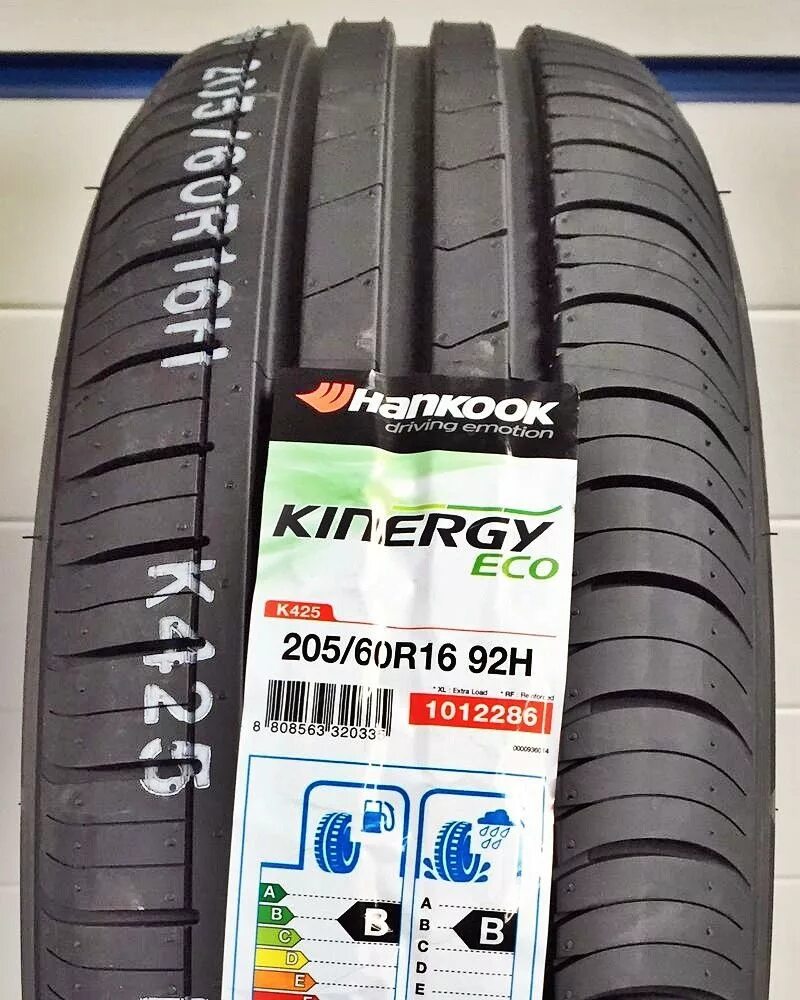 Шина hankook kinergy eco отзывы. Hankook Kinergy Eco k425. Hankook Kinergy Eco k425 евроэтикетка. Шина 205/60 r16 Hankook Kinergy Eco k425 92h. Hankook Kinergy Eco 205/60 r16.