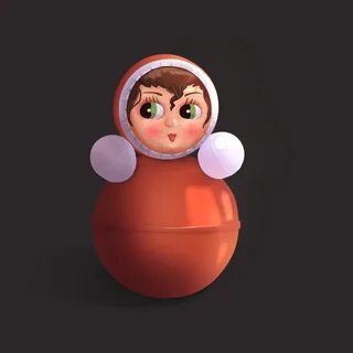Кукла неваляшка