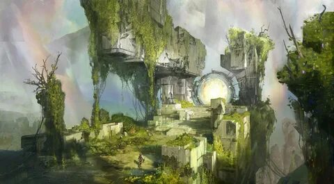 Before the gate