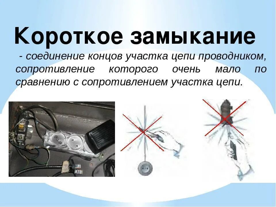Как происходит короткое замыкание