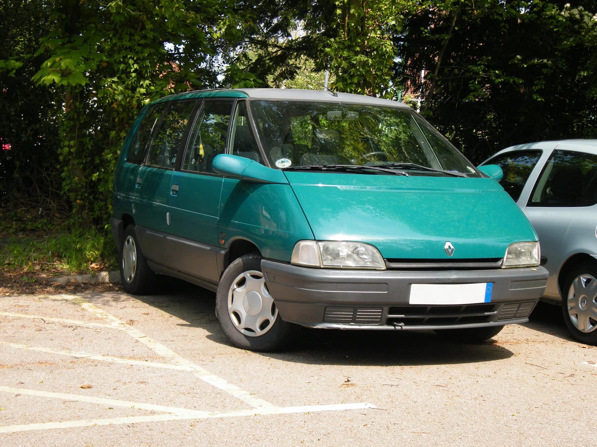 Renault espace 2. Рено Эспейс 1992. Renault Espace 2.2 МТ, 1992. Рено минивэн 1992.