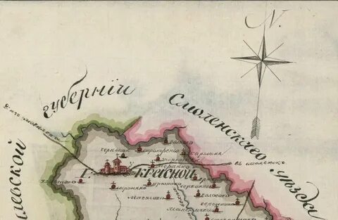 Краснинский уезд