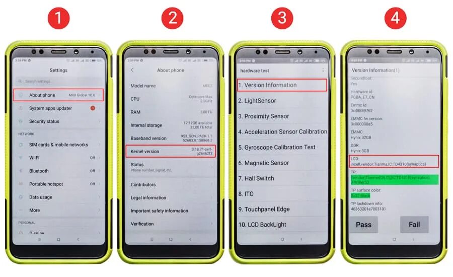 Как проверить телефон оригинал или нет. Проверить дисплей смартфона. отображение контактов xiaomi. как узнать модель дисплея телефона.. как проверить дисплей телефона..