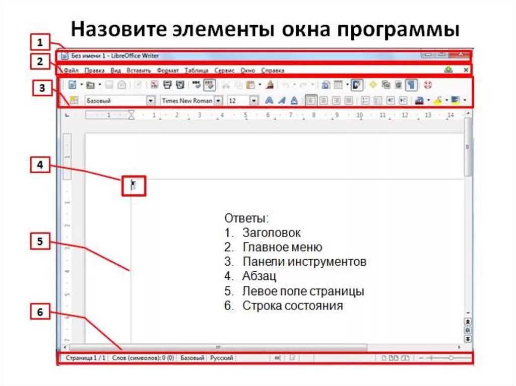 Элементы окон приложений. Элементы окна программы. Назовите элементы окна программы. Элементы окна приложения. Название элементов окна программы.