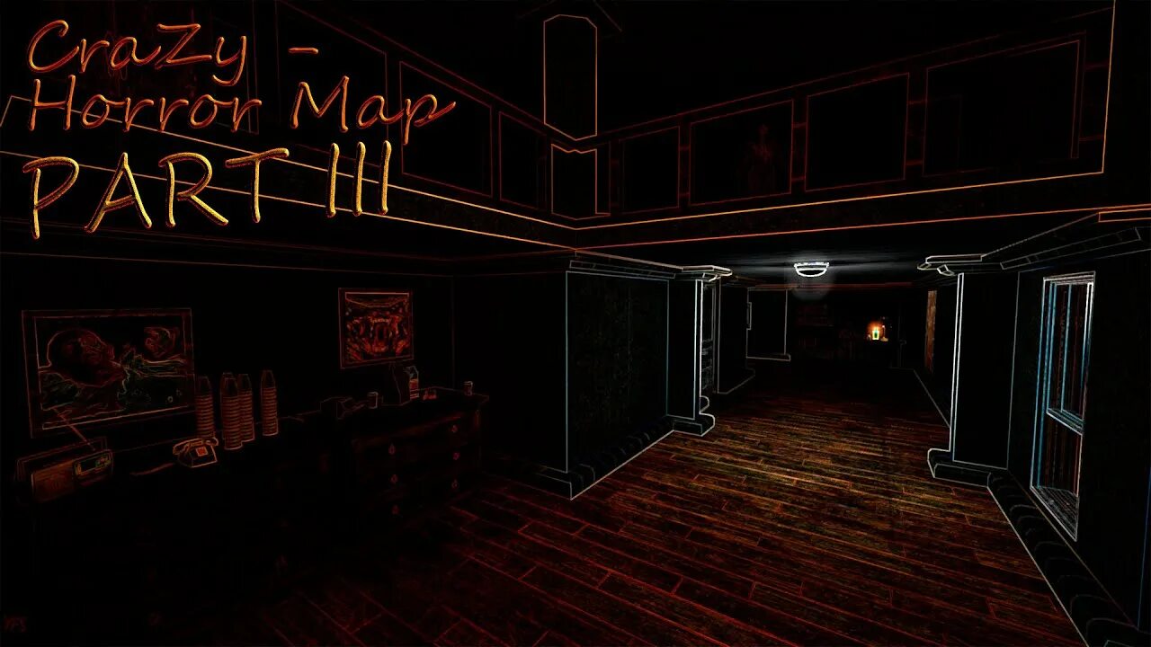 Хоррор карта на 4. Crazy Horror Map Part. КС го Crazy Horror Map 1.