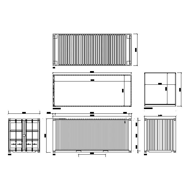 Контейнер 20 футов чертеж. Чертеж морского контейнера 20 футов. Чертеж 20 футового контейнера. Чертеж 40 футового контейнера.