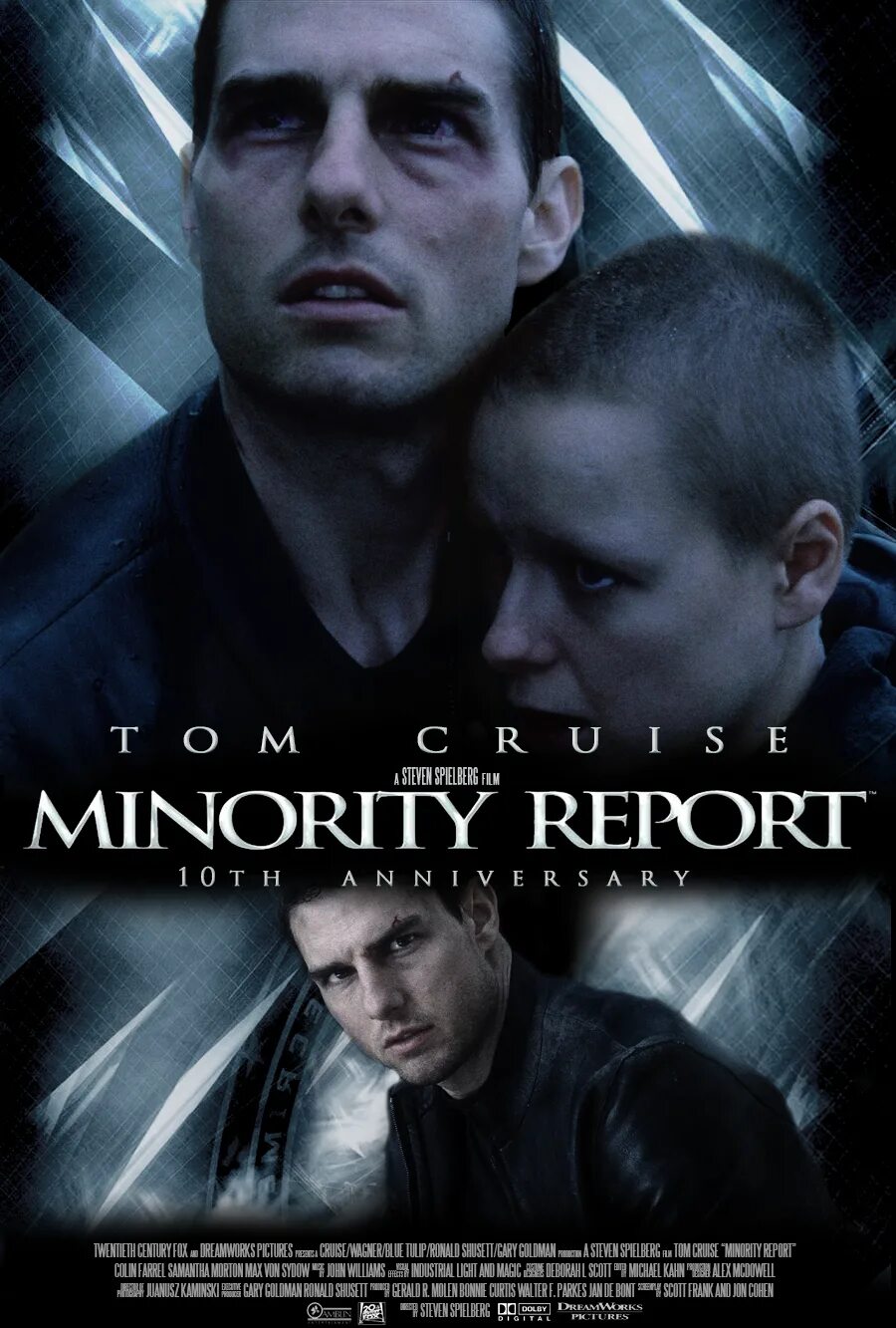Особое мнение / Minority Report (2002). Том Круз особое мнение.