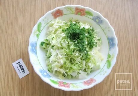Салат капуста огурец картофель