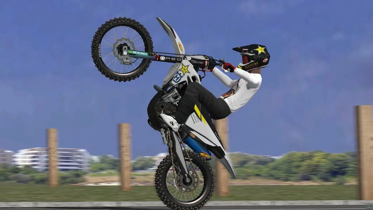 JMC 250 fr стант. МХ байк стант. Stunt MX. MX Bikes Stunt. Игра mx bikes