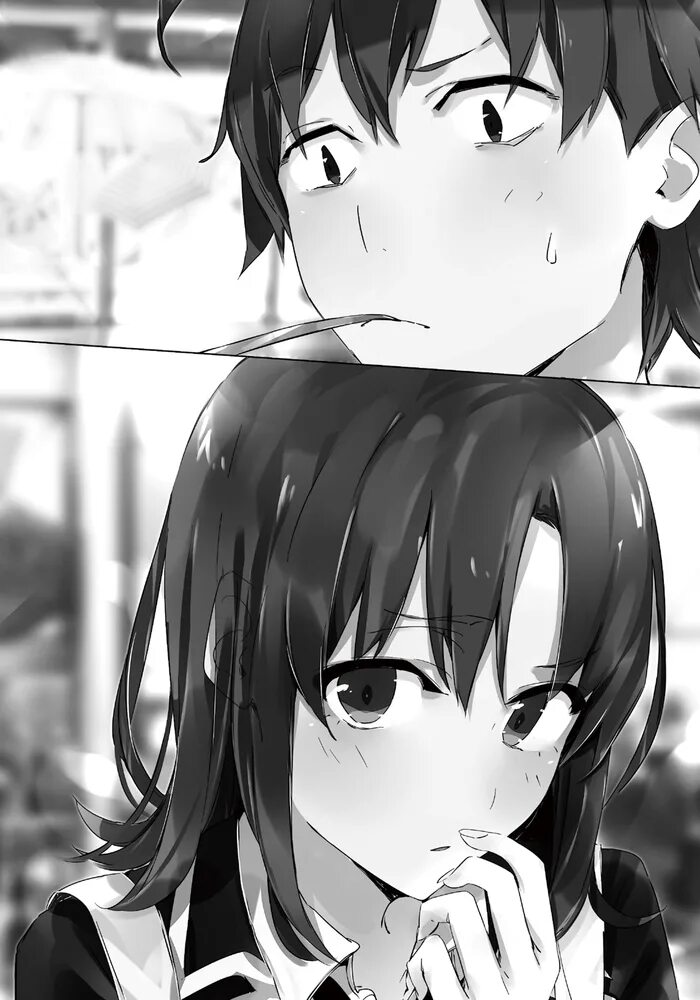 Oregairu юкино и хатиман. Oregairu ranobe. Орегайру ранобэ. Юкиношита и хикигая. Орегайру ранобэ.