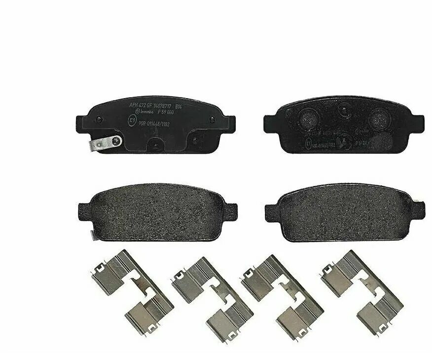 задние тормозные колодки опель