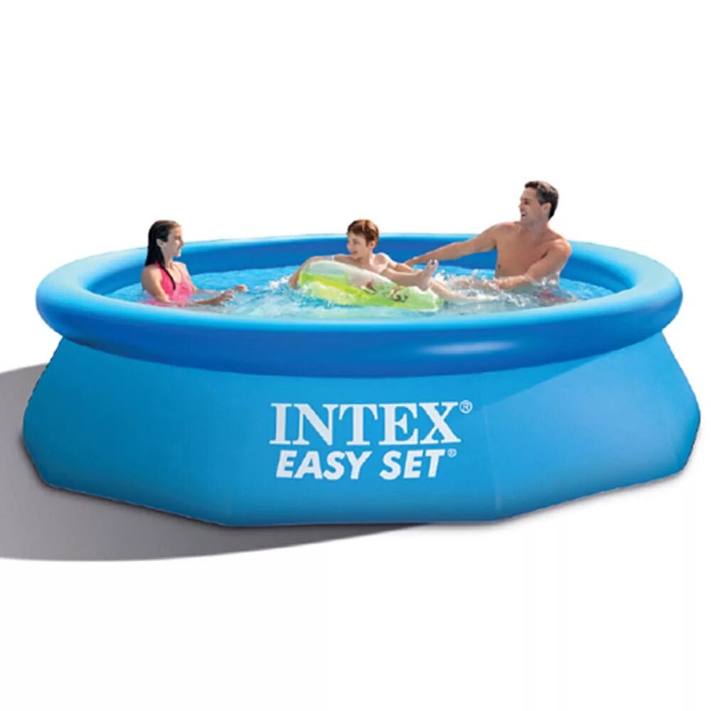 Бассейн надувной 305*76 см Intex 28120. Intex / бассейн 28122. Бассейн Intex 28120. Бассейн easy Set 244х76см 28110. Сколько стоит надувной бассейн