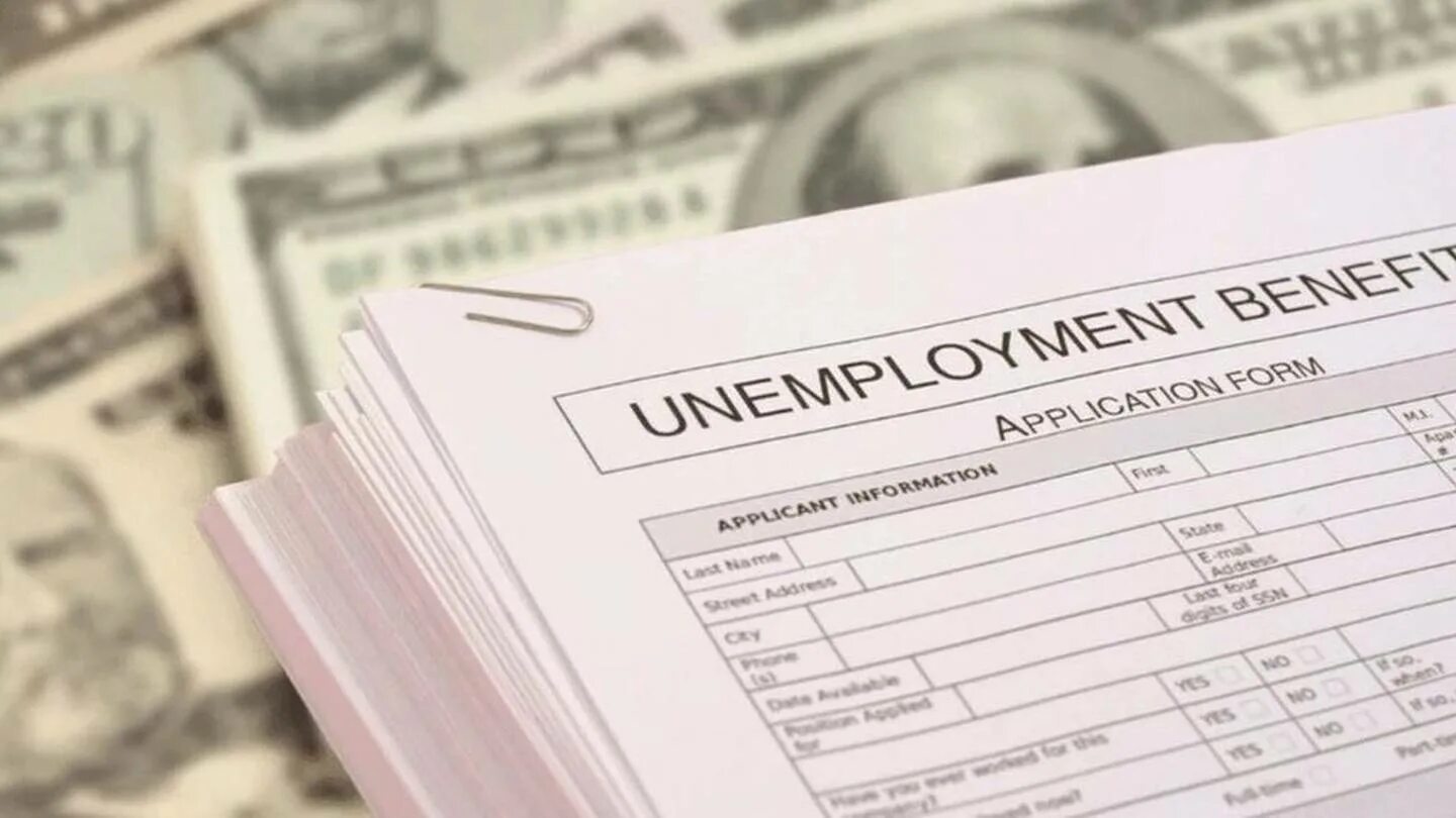 Classical unemployment. Unemployment paper. Unemployment Dollar. Fraudsters. A new report says