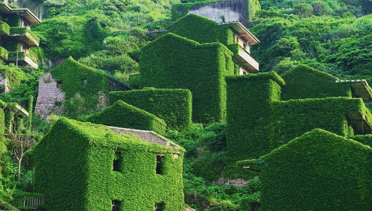 Abandoned village reclamation. Рыбацкая деревня в Шенгси. Рыбацкая деревня в Китае Шенгси. Заброшенная деревня остров Шенгси. Шанхай Рыбацкая деревня.