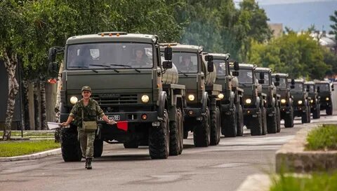 Автомобильная колонна
