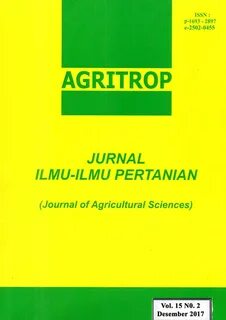 Journal of agricultural and food chemistry