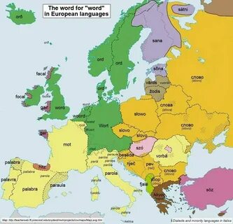 Языковые семьи северной европы