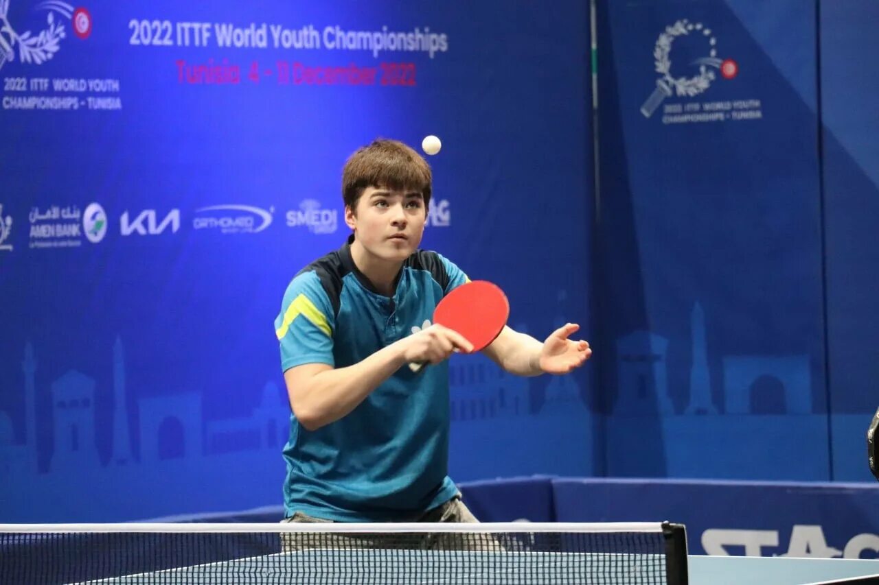 Спорт 2022 года. Спортсмены. Настольный теннис. Спортсмены Казахстана.