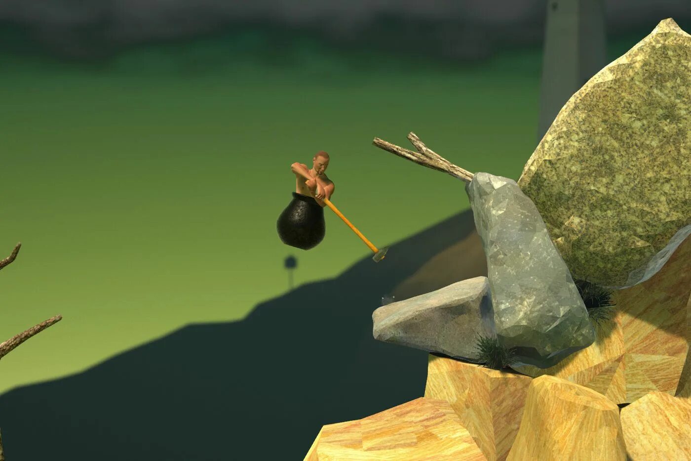 Getting over it на андроид