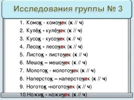 Тест суффиксы ек ик 5 класс